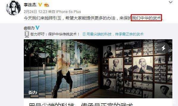 自称离死亡不远李连杰欲回中国籍遭嘲讽 他最新微博四字表明态度