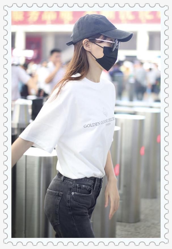 陈乔恩胆真大!为秀腿直接披层轻纱当裙子，网友:唐嫣根本没法比