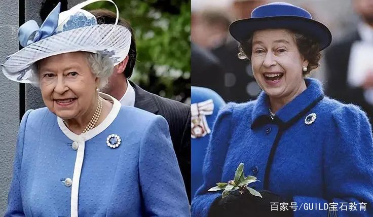  宝石胸针：聊聊英国王室代代相传的蓝宝石们