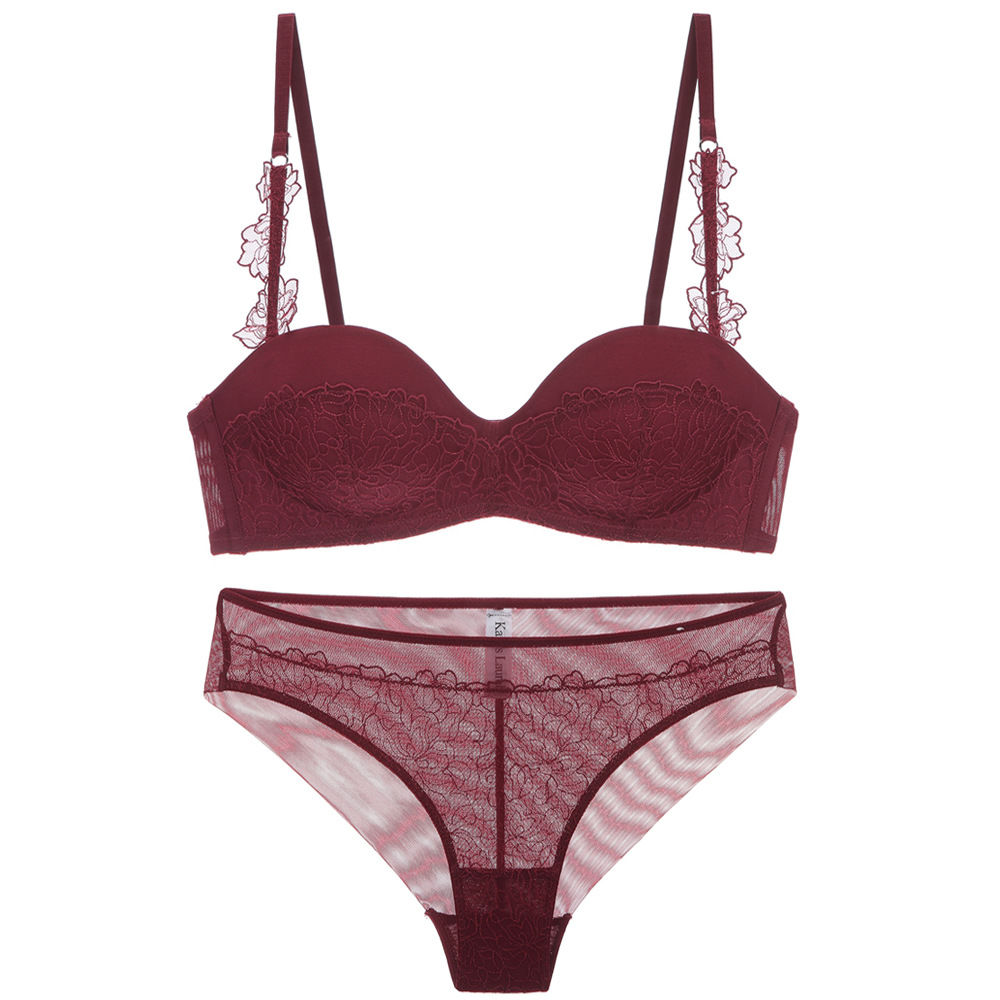 这些“日系印花”文胸看得我眼花缭乱!一款比一款好看，真心想要