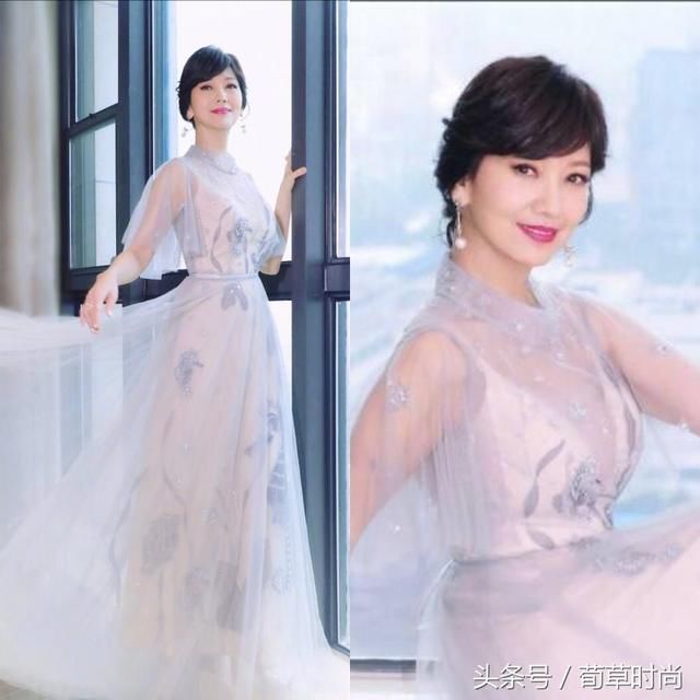 冻龄术？刘晓庆穿搭显少女，米雪扎丸子头，64岁的她还在穿高跟鞋