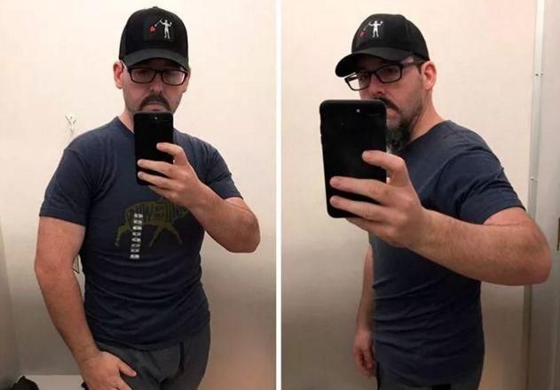 超搞笑！这些减肥前后对比图，一点也不励志！