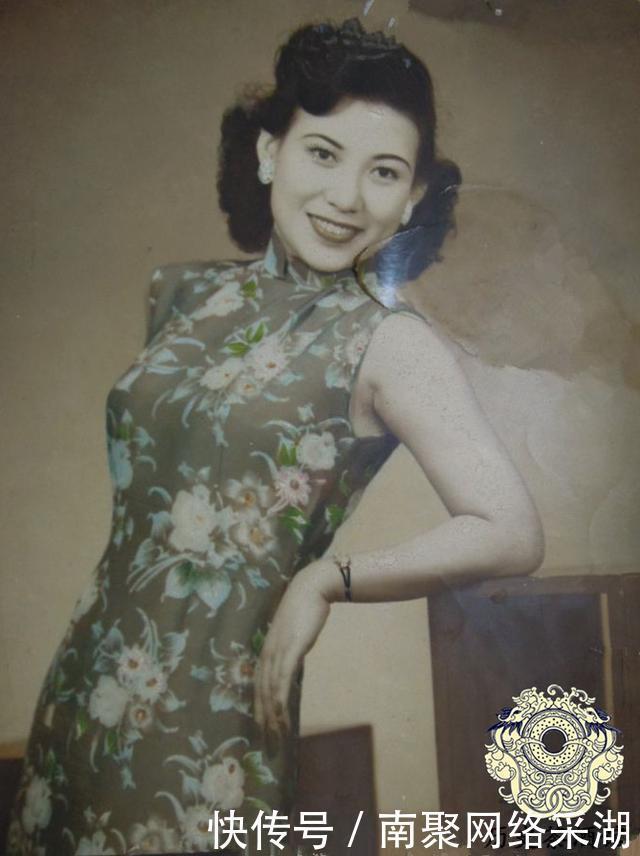  【身穿】身穿旗袍的民国美女老照片图五出身“烟花之地”，图七女人味足