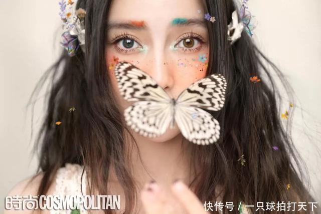  Oui系列黄金@Angelababy的精灵造型火了，听说这是个人与自然的故事