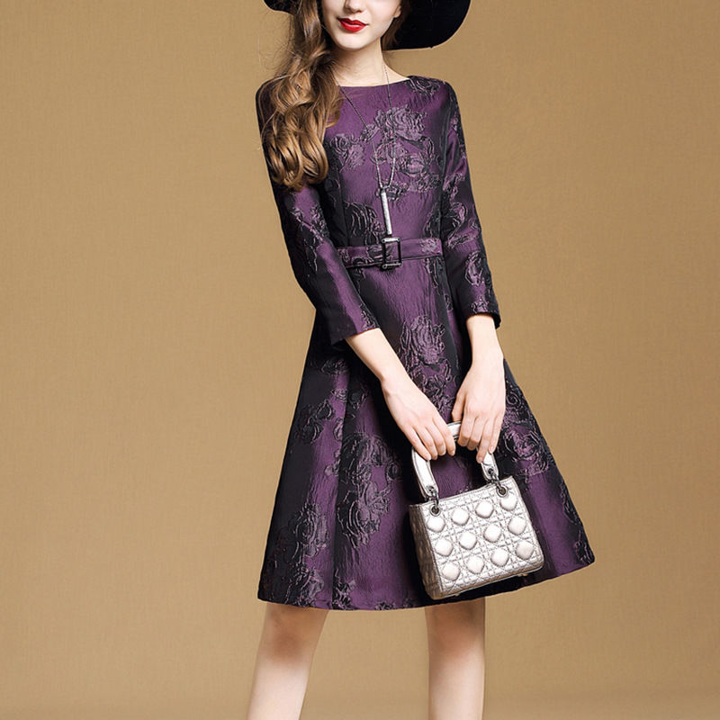 八月新品:欧货高级裙,一款比一款高贵,60后穿焕发高贵女人味