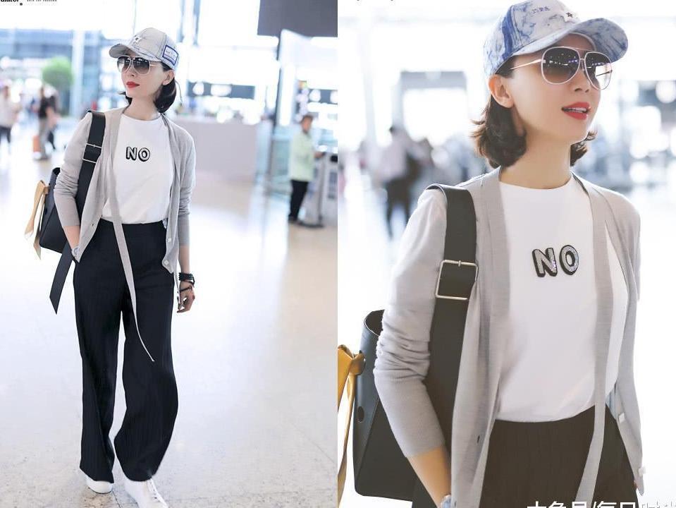 陈数穿裙子风情万种, 穿上裤子却暴露身材缺陷, 网友: 没P图差别