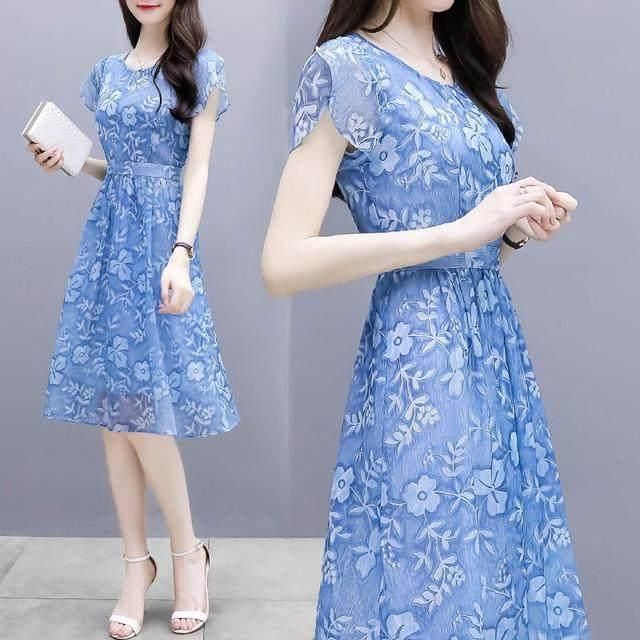 女人过了40岁,别穿太土,试试这些减龄气质美裙,洋气迷人巨显瘦