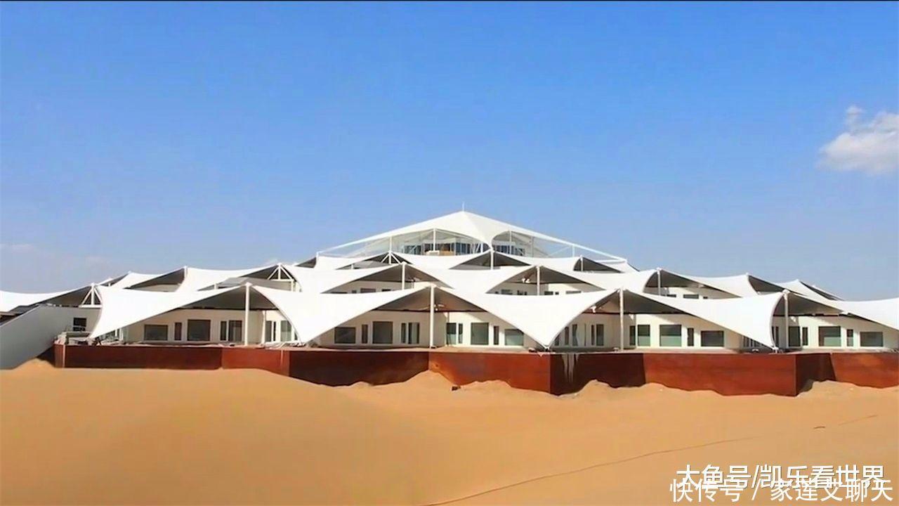 我国竟在沙漠里建酒店, 就地取材不用一点钢筋水泥, 你想去看看吗