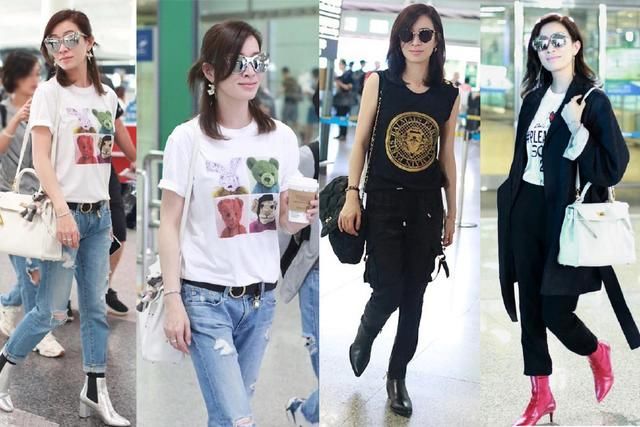 《如懿传》众妃戏外私服穿搭，周迅随意张钧甯文艺，董洁出乎意料