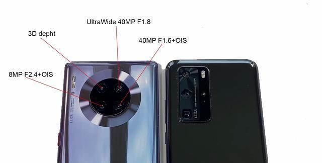  【电池容量】华为P40Pro和华为Mate30Pro深度对比：都是后置4镜头哪个更好