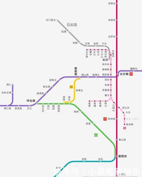  [成雅]中国高铁线路图2019年1月版：每条线路经过哪些城市都可以看到