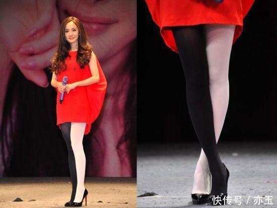 杨幂的“断腿”袜标新立异谭维维的“花瓣”袜才叫闻所未闻
