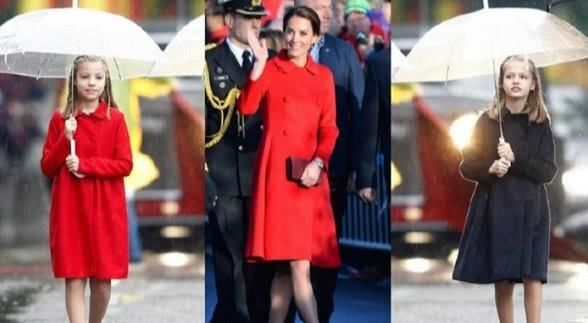 凯特王妃太会穿，各路明星和贵族都与她撞衫，梅根这次没有输！