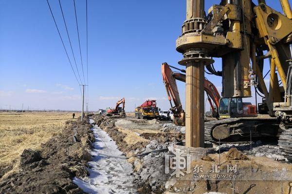  铁路：全国最北铁路续建工程佳鹤铁路项目复工