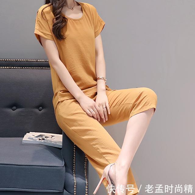  「时间」今夏最火的时尚套装，比裙子要方便时髦，还省去了早起搭配的时间！