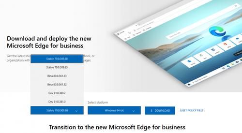 [技巧]如何下载基于Chromium的新版Edge离线