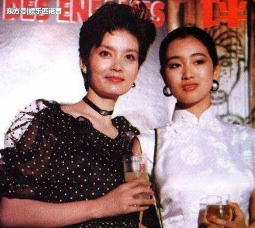 老戏骨潘虹年轻时比巩俐还时髦，61岁的刘晓庆和她同台输个精光
