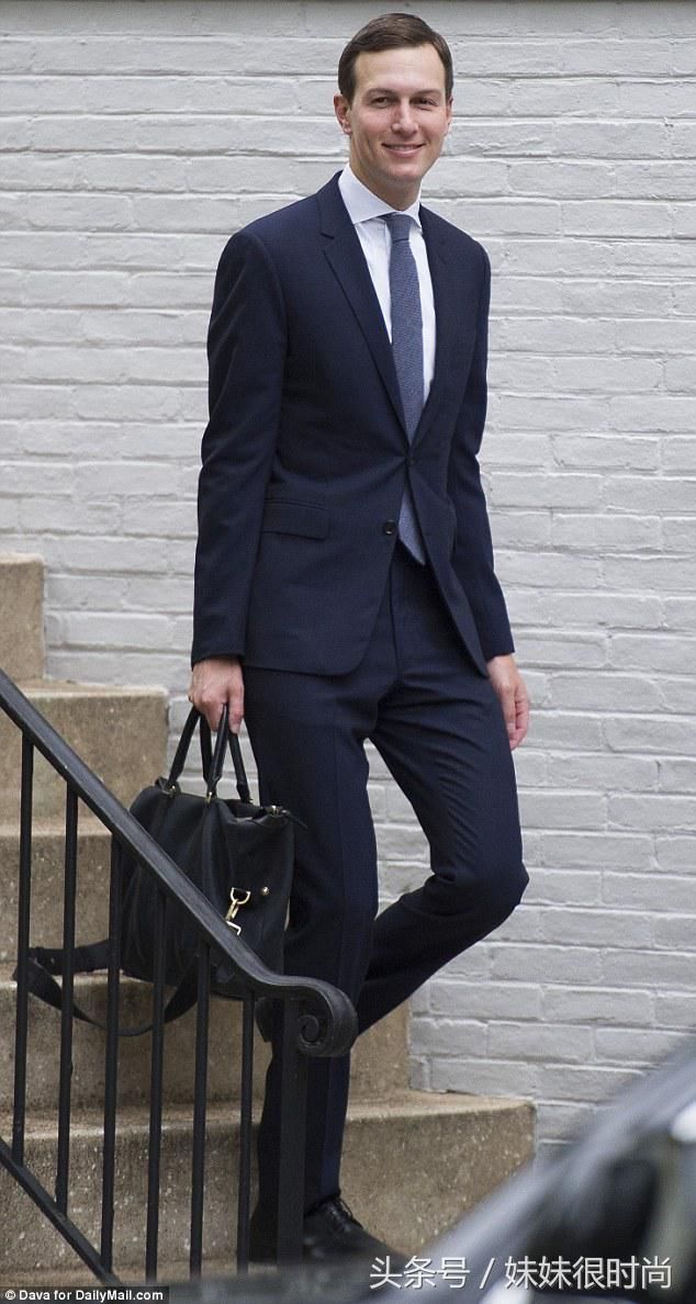 伊万卡没有现身，懂事的阿拉贝拉送爸爸上班，伊万卡最近很低调！