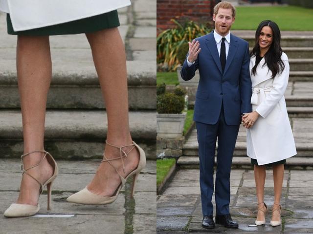 新王妃梅根总穿「过大高跟鞋」被批不得体？外媒公布原因了……