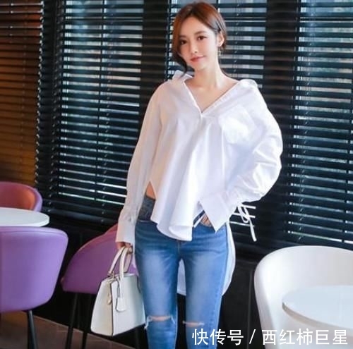 『美女』身材姣好的牛仔裤美女,简约大气,尽显都市女神范儿!