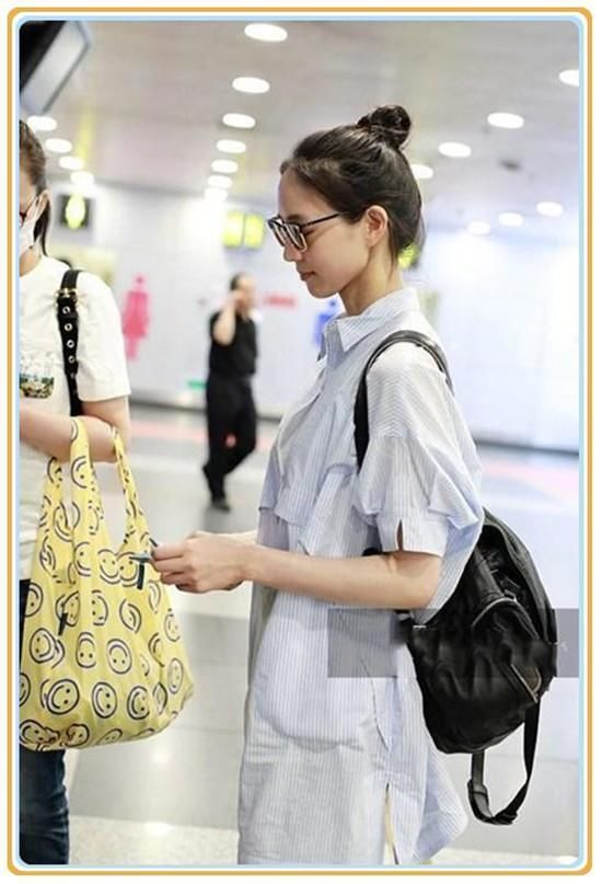 同样是裙子里套牛仔裤:陈乔恩时髦到飞起，张钧宁却穿成孕妇装!