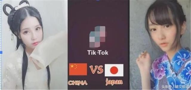 众所周知日本和服女孩穿着很美，但是遇上了中国汉服反差就很大了