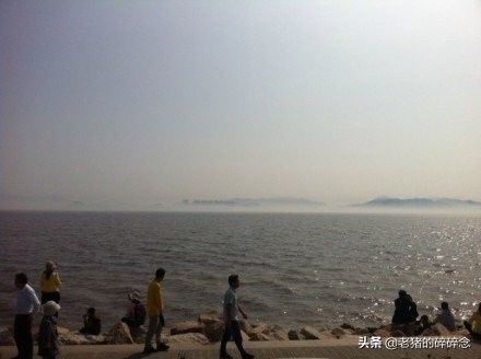  「海市蜃楼」老照片:广东深圳罕见的海市蜃楼现场，全程被拍摄记