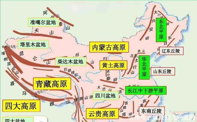  形状■从中国各省地形地势图中看出，哪个省地理位置最好
