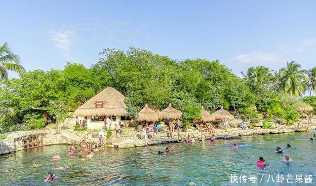 『乐园』在幽蓝的加勒比海边游神秘乐园(被疫情撞了腰的墨西哥行程05)