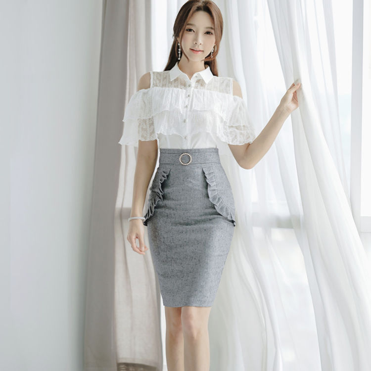 身材丰满的穿衣别太保守，包臀裙+高跟鞋，不暴露又显惹火身材