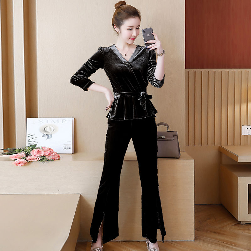 比裙子还洋气的套装，一件比一件优雅，140斤穿上显瘦15斤