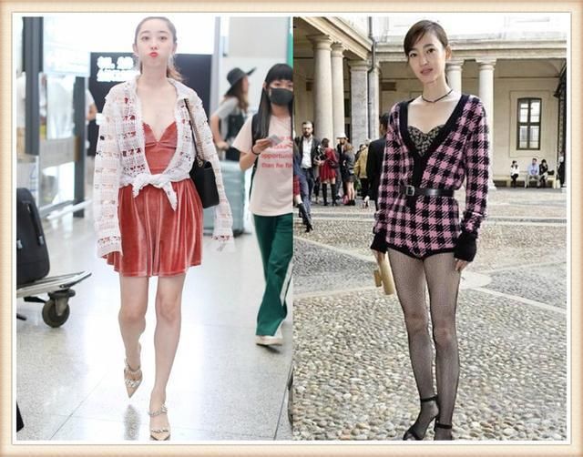 看了蒋梦婕穿抹胸装，再看看王丽坤，真想问林更新一句:后悔不?