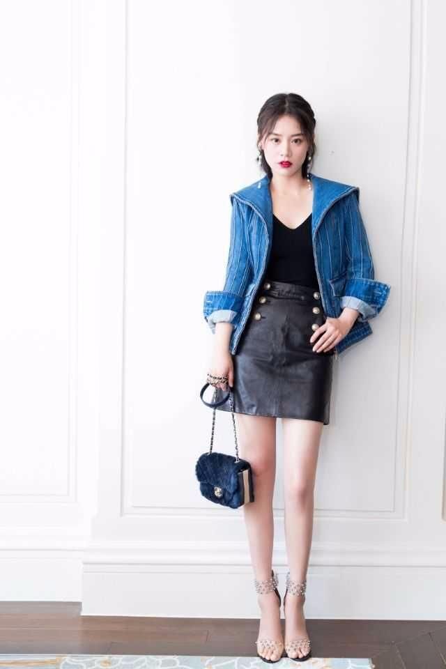 马思纯换造型师了吗？穿衣越来越帅气，这是要走酷女孩路线！