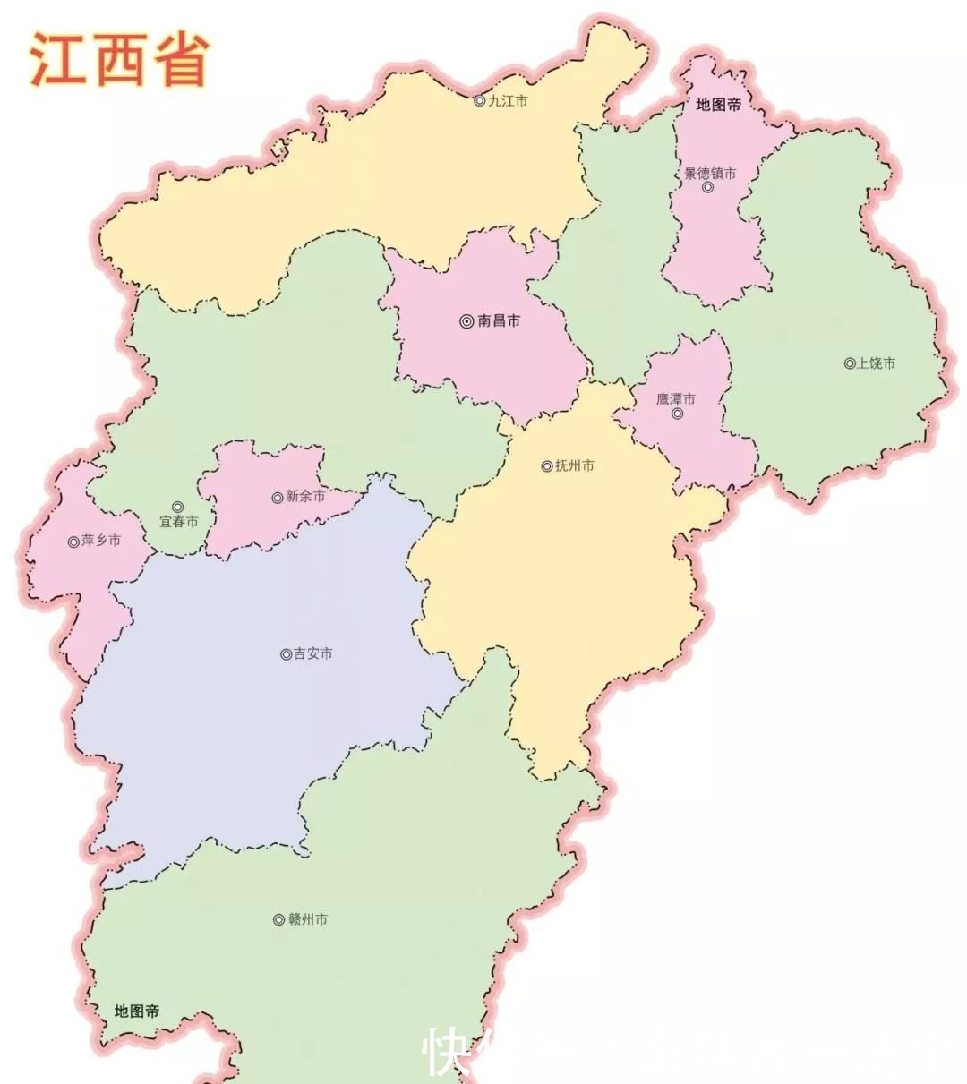 江西省区域为何几乎千年不变？