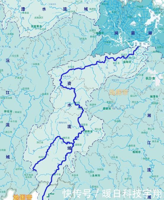  【资水】人们常用三湘四水代指湖南，指的是哪三湘哪四水？