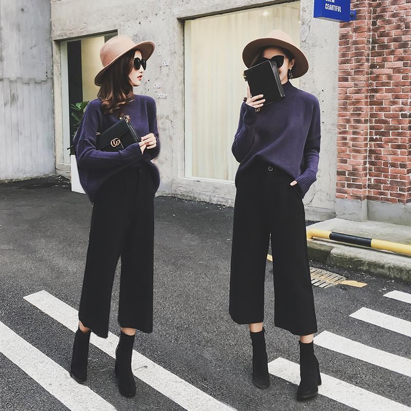 现在就属小香风套装最火爆，比连衣裙保暖又好看