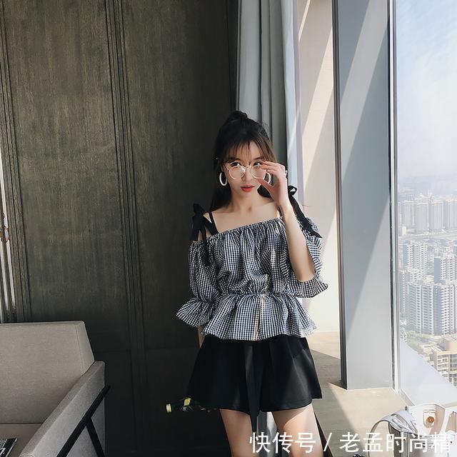 『荷叶边』能百搭,还能遮肉,多变化的雪纺衫,六款让你爱不释手!