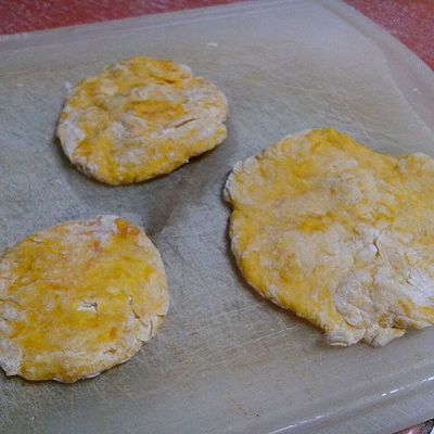  [南瓜饼]奶香蜂蜜糯米南瓜饼