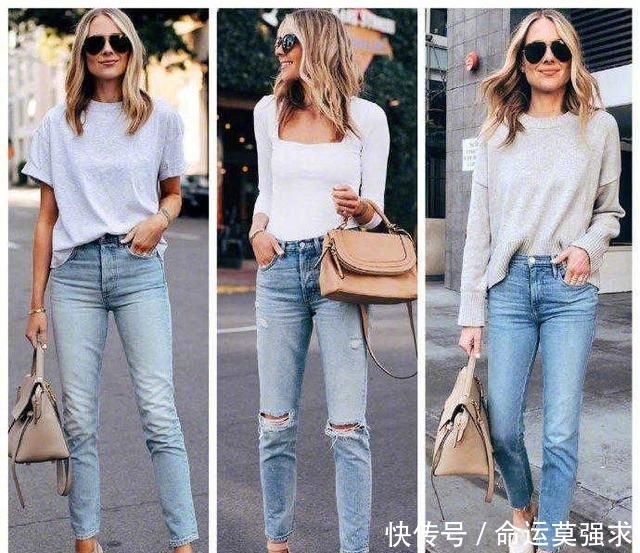  「欧美」牛仔裤如何穿出高级感？分享27套欧美风格搭配，照着穿就很大气