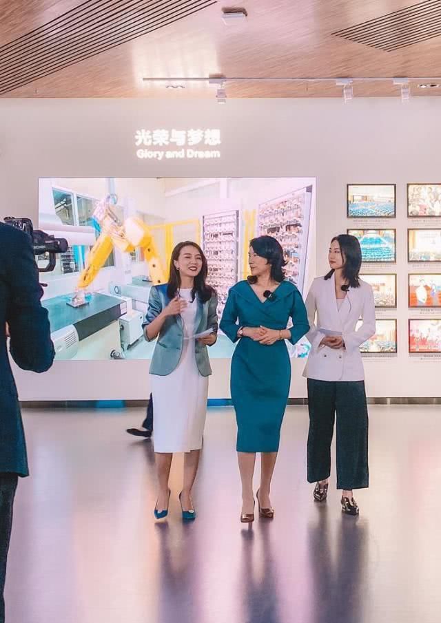  「风范」董明珠太会穿，一袭V领连衣裙优雅大方，真有女企业家的风范