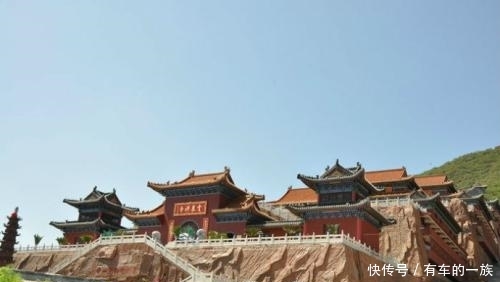 山峰秀丽,风景如画,省级重点文物,河北张家口市古云泉寺