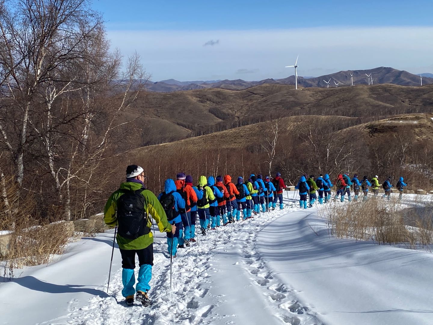  【国家】国家游泳队崇礼拉练 体会登山精神
