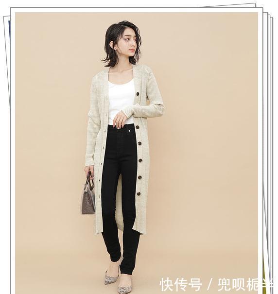  『感觉』开衫的春季日系穿搭，能防晒能保暖，既百搭又好看