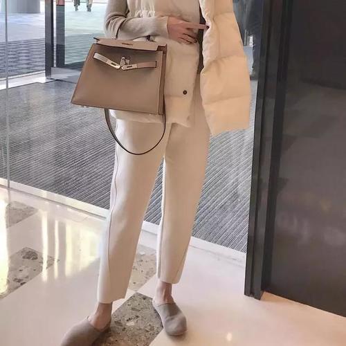 时髦又显瘦的锥形裤，时尚时尚最时尚！