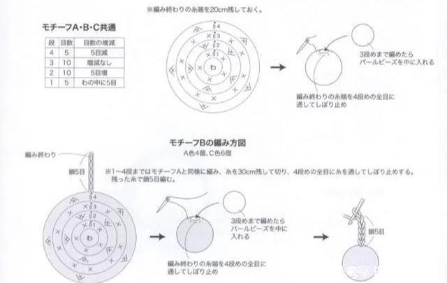  【饰品】一根细线钩织出来的蕾丝饰品，精巧细致，专门俘获少女心，附图解