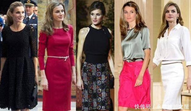 西班牙王后莱蒂齐亚，这衣品我可以给满分，不愧为凯特的劲敌！