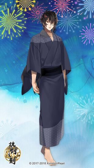 夏日祭浴衣清凉福利！《执剑之刻》约你纳凉共度七夕