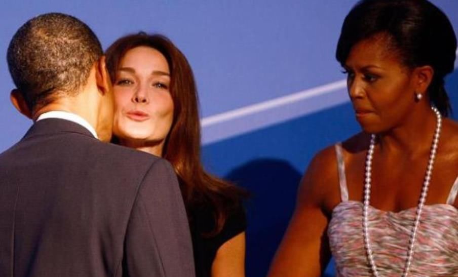 各国“第一夫人”尴尬照:梅兰娜发型亮了，安倍昭惠罕见卷发照