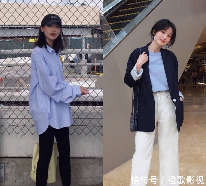  [休闲裤]卫衣配半身裙，小西装配休闲裤，姐妹们穿起来，给你的回头率加分
