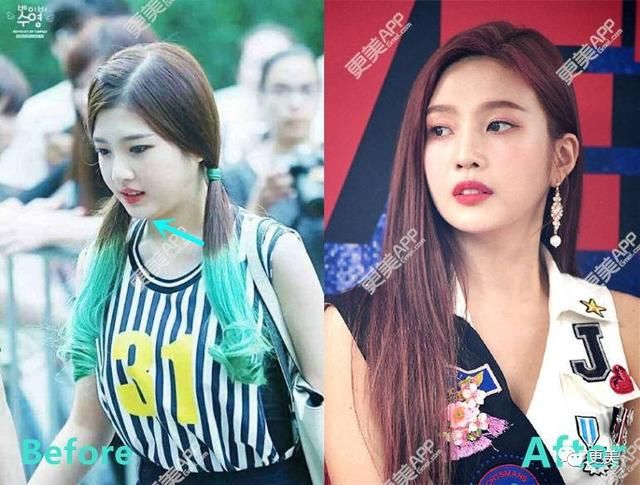 景甜凸出的小肚子衣服都遮不住，体型快和蒋欣一样了